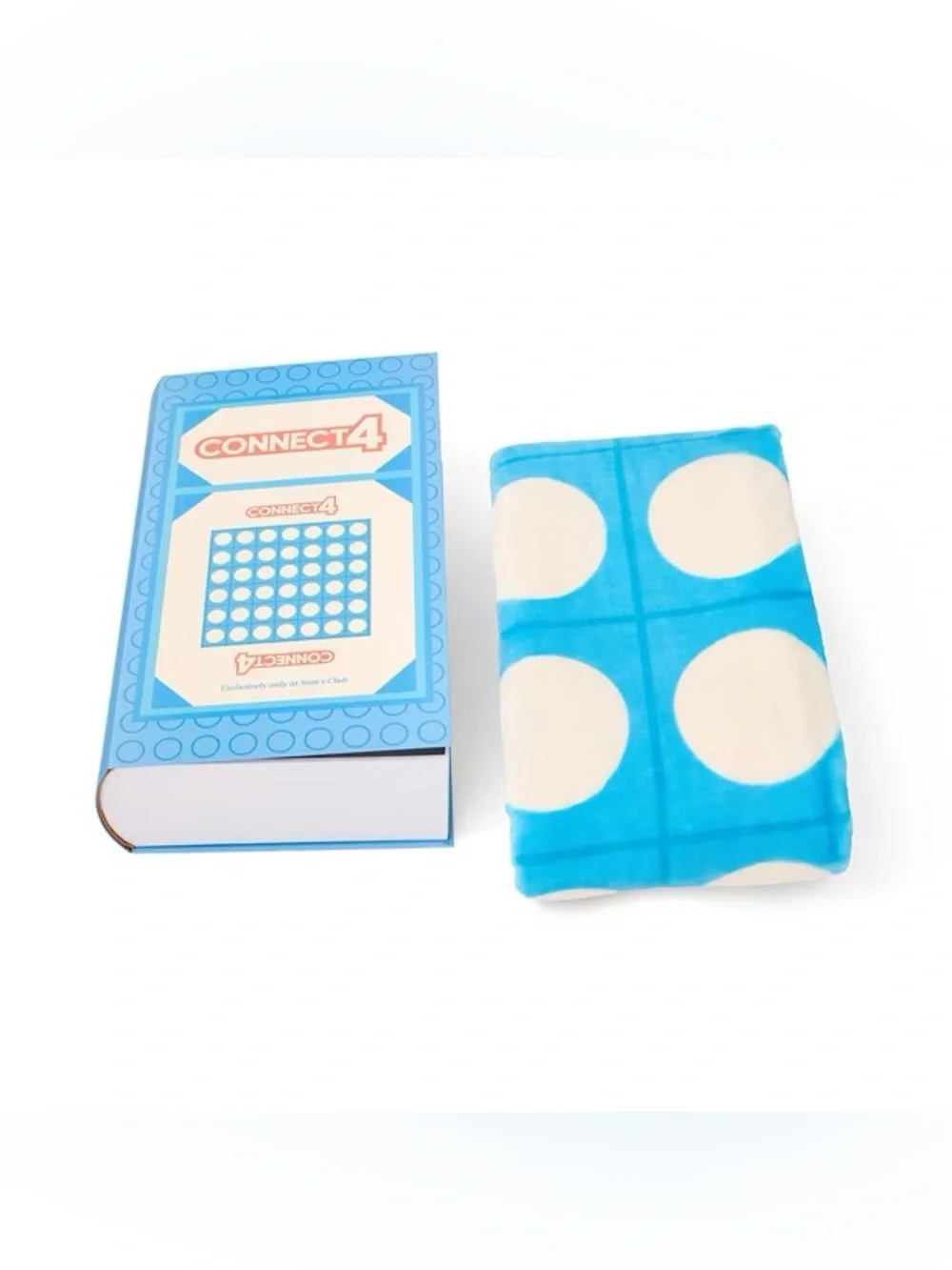 Connect Four Licensed Classic Boxed Board Game Silk Touch Throw, 50